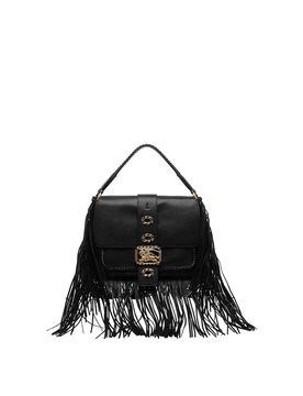 Burberry Borsa da pilota nera