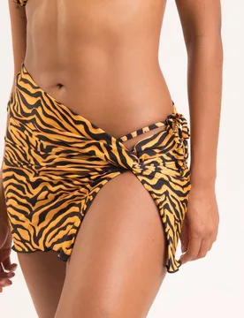 Falda de playa corta estampada - Río de Sol - FashionsVida