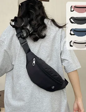 Pieza Bolso de cintura de moda unisex Bolso de cintura deportivo multifuncional Bolso de cintura ajustado casual Bolso de un solo hombro Bolso cruzado - Shein - FashionsVida