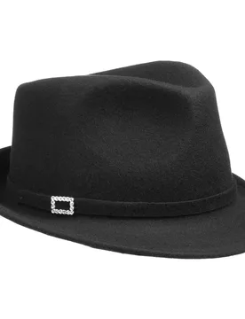 Starlight Trilby Hat by - black - Damen - Size: One Size - Lipodo - FashionsVida