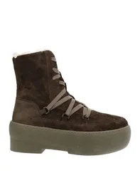 Botines de caña alta Mujer Marrón chocolate 39 Mujer