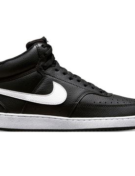 Court vision mid next nature zapatilla moda hombre Negro (39)