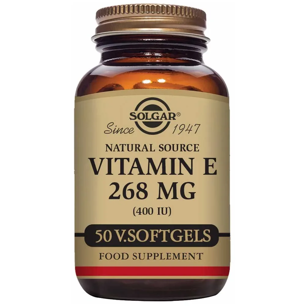 Vitamina E 00 Ui 268mg 50 Unità Brown - Solgar - FashionsVida