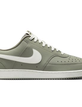 Court vision low zapatilla moda hombre Verde (41)