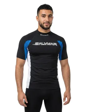 Rash Guard Manches Courtes Oasi Black / Blue L