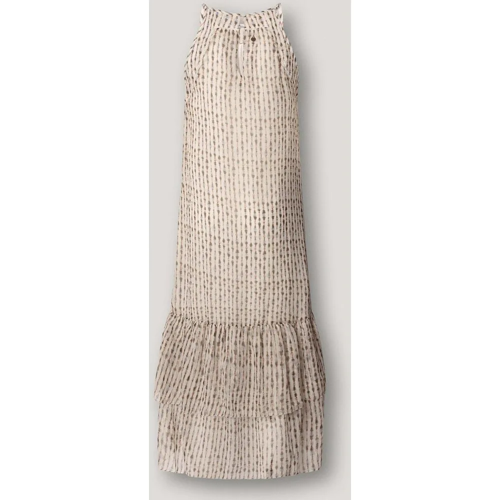 Vestido midi de mujer estampado ikat - Pepe Jeans - FashionsVida