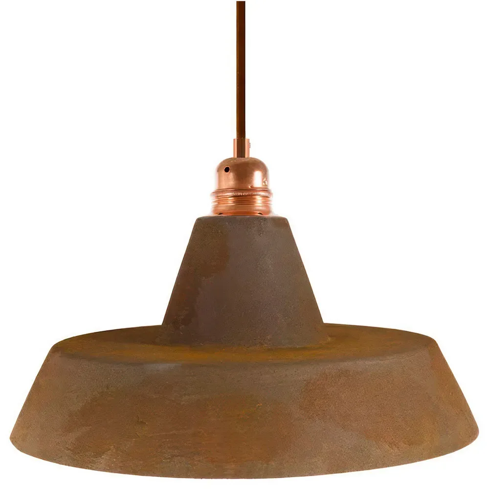 Cables Lampe Suspendue Industrial Ceramic Rust / White One Size - Creative - FashionsVida