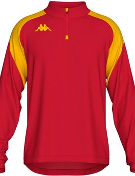 Lovato sudadera entrenamiento fútbol Rojo (XXL)