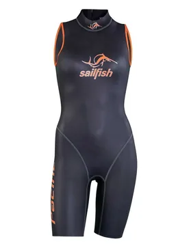 Pacific 3 Woman Sleeveless Neoprene Wetsuit Black/Anthra L Women - Sailfish - FashionsVida