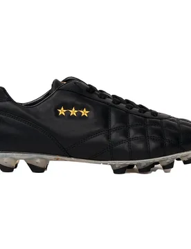 Chaussures De Football Del Duca Fg Black EU 40 - Pantofola D Oro - FashionsVida
