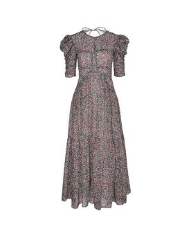 Maxi vestido SICHELLIA baya 42