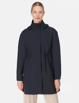 Guide Waterproof Longline Parka Black female - Sweaty betty - FashionsVida