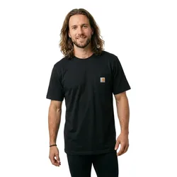 T-shirt à Manches Courtes Dearborn Relaxed Pocket Black XL