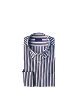 Camicia a righe BLU 40