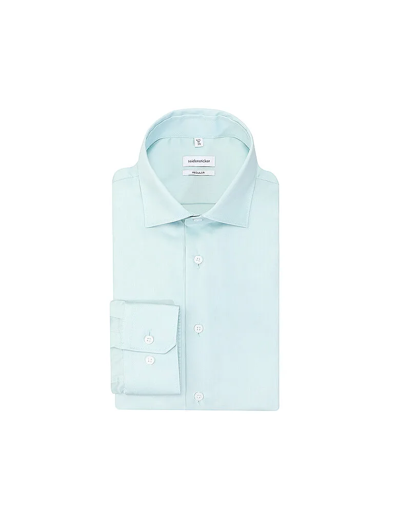Camicia Regular Fit verde chiaro 41 - Seidensticker - FashionsVida