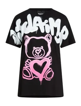 T-shirts Damen Schwarz XS Damen - DISCLAIMER - FashionsVida