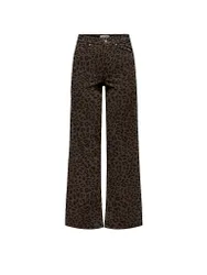 Jeans Wide Leg ONLMADISON marrone XS/L32
