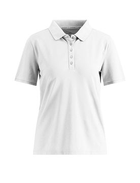 Poloshirt weiss M damen