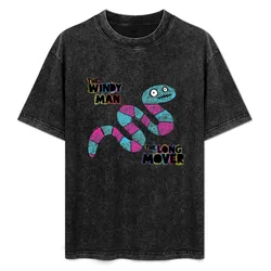 The windy man, the long mover T-Shirt Plus Size Basic Cotton T-Shirt