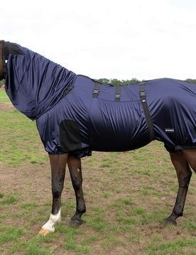 Ekzemerdecke STRONG, navy 165cm