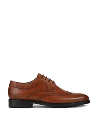 Leather Brogues Tan female