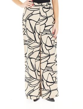 Pantalone wide leg BEIGE 50
