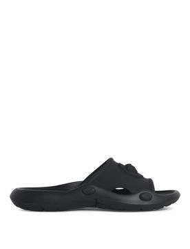 Versace Sabot in gomma nera