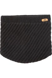 Unisex Twirl Neck Warmer in Black - Black - Size: One Size