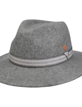 Gedeon Trekking Wool Hat by - grey-mottled - Female - Size: 55 cm - Mayser - FashionsVida