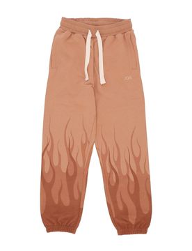 Pantalone Tuta Leggero Uomo Double Flames Pants Terracotta