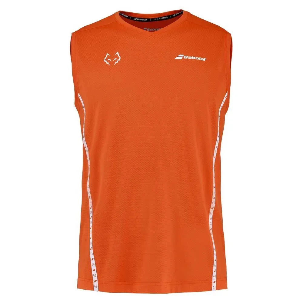 Muscle Lebron Sleeveless T-shirt Red Orange XL - Babolat - FashionsVida