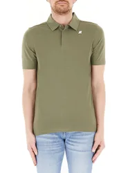 K-way Polo in cotone VERDE OLIVA M