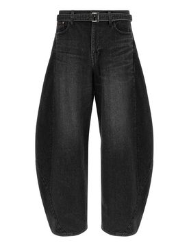 Sacai Jeans con gamba extra