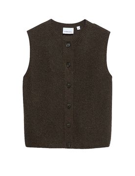 Comma Chaleco marrón 40