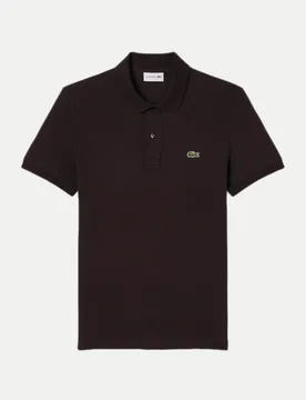 Poloshirt aus Petit Piqué Schwarz M - Lacoste - FashionsVida