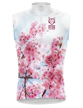 Gilet Almon Blossom White / Pink XL