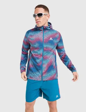 Haze All Over Print Jacke - Herren, Blau - male - Size: S - MONTIREX - FashionsVida