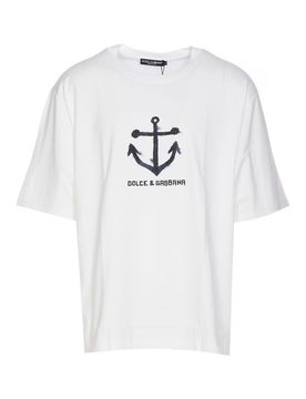 T-shirt con stampa Marina