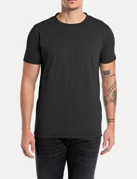 Replay Basic T-Shirt Schwarz S