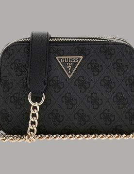 Borsa Mini Tracolla Noelle Logo 4G Simil Pelle Metalleria Oro