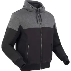 Giubbotto Moto HOODIZ VENTED Nero Antracite taglia L