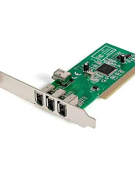 Carte Adaptateur Firewire Pci 4 Ports 1394a Black One Size unisex