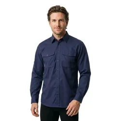 Chemise à Manches Longues Crossover 12004 Navy 47-48
