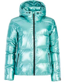 Imprägnierende Skijacke Prtfenja Snowjacket Glacial Blue für Damen Größe M Blau