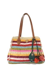 Devotedly' Relaxed Tote Bag - Multicolor - Size: One Size