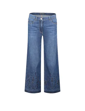Jeans Wide Leg 7/8 bleu 44 - Betty barclay - FashionsVida