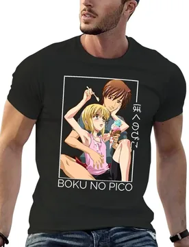 Boku no pico lovers gift Classic . T-Shirt baggy shirts anime figures sweat plain Men's t shirts - Aliexpress - FashionsVida
