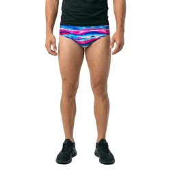Fts035 Swimming Brief Colour Cutaway UK 36 Men