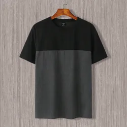 SHEIN Hombres Camiseta de dos tonos