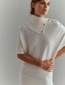 Sfera - Jersey cuello botones - Sfera - FashionsVida
